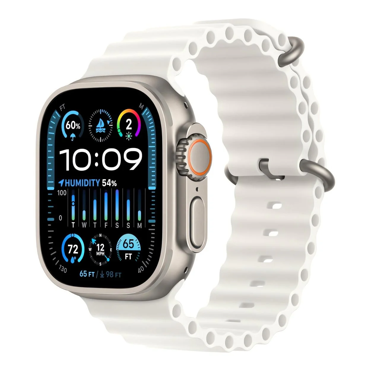 Apple 49mm White Ocean Band MQE93ZM/A - Image 2