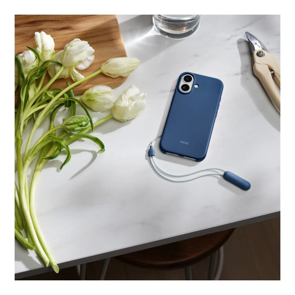Apple Beats iPhone 17 Kickstand Bedrock Blue Case with MagSafe and Camera Control MGTM4LL/A - Image 5