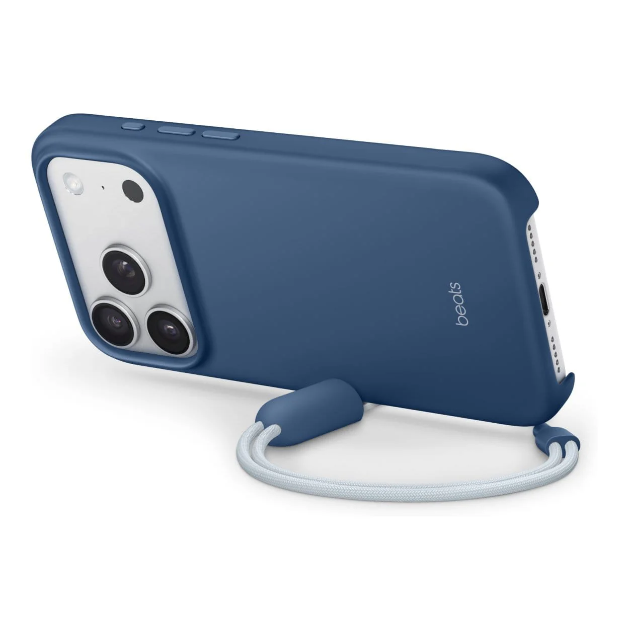 Apple Beats iPhone 17 Pro Kickstand Bedrock Blue Case with MagSafe and Camera Control MGTP4LL/A - Image 4