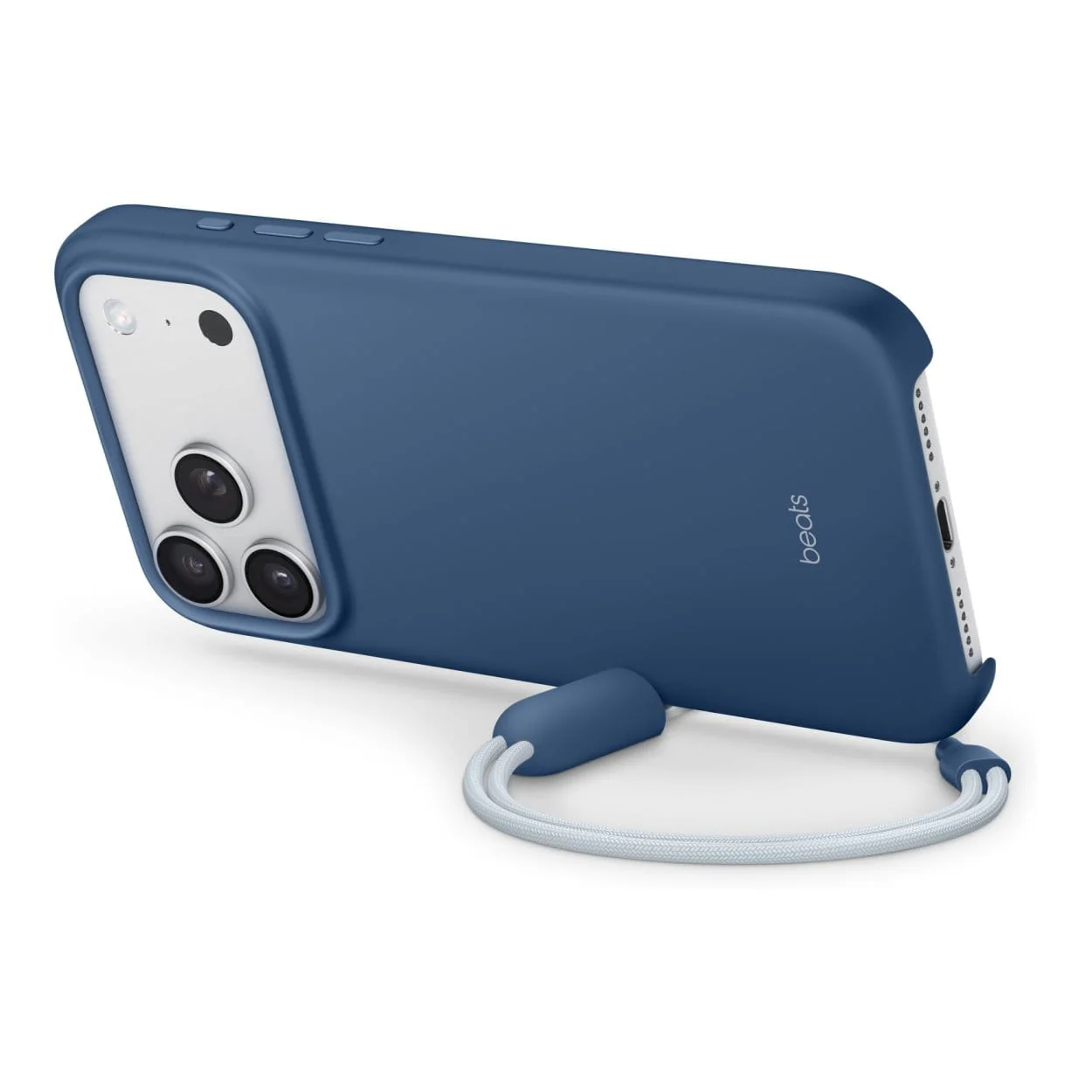 Apple Beats iPhone 17 Pro Max Kickstand Bedrock Blue Case with MagSafe and Camera Control MGTR4LL/A - Image 4