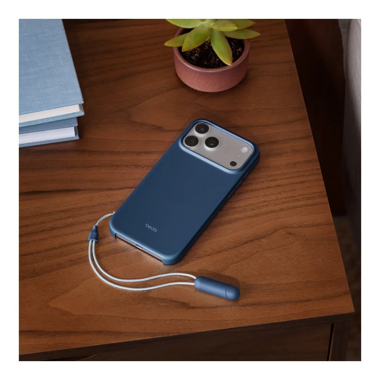 Apple Beats iPhone 17 Pro Max Kickstand Bedrock Blue Case with MagSafe and Camera Control MGTR4LL/A - Image 5