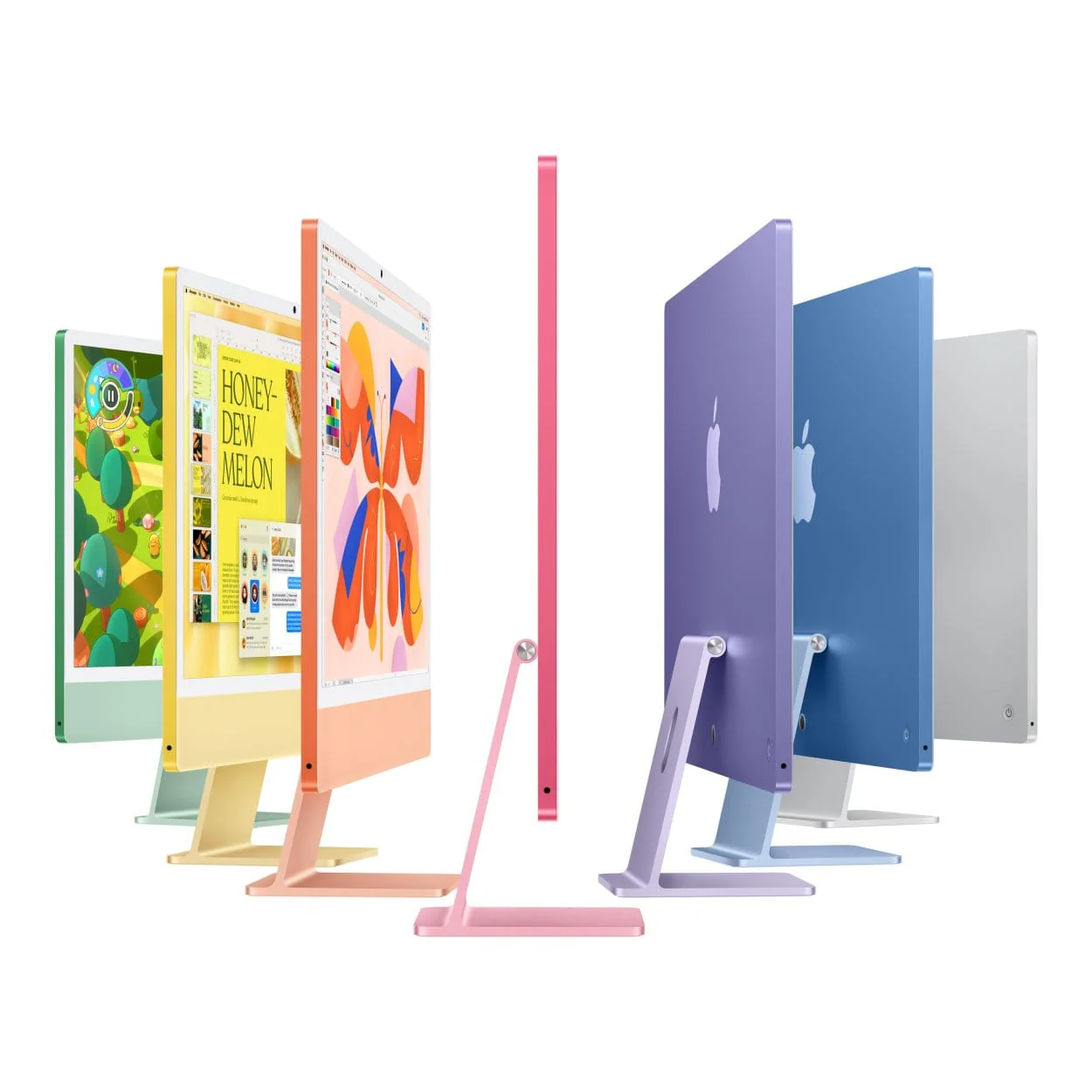 Apple iMac 24 23.5-inch Retina 4.5K All-in-One PC - Apple M4 512GB SSD 16GB RAM macOS Silver - Image 4