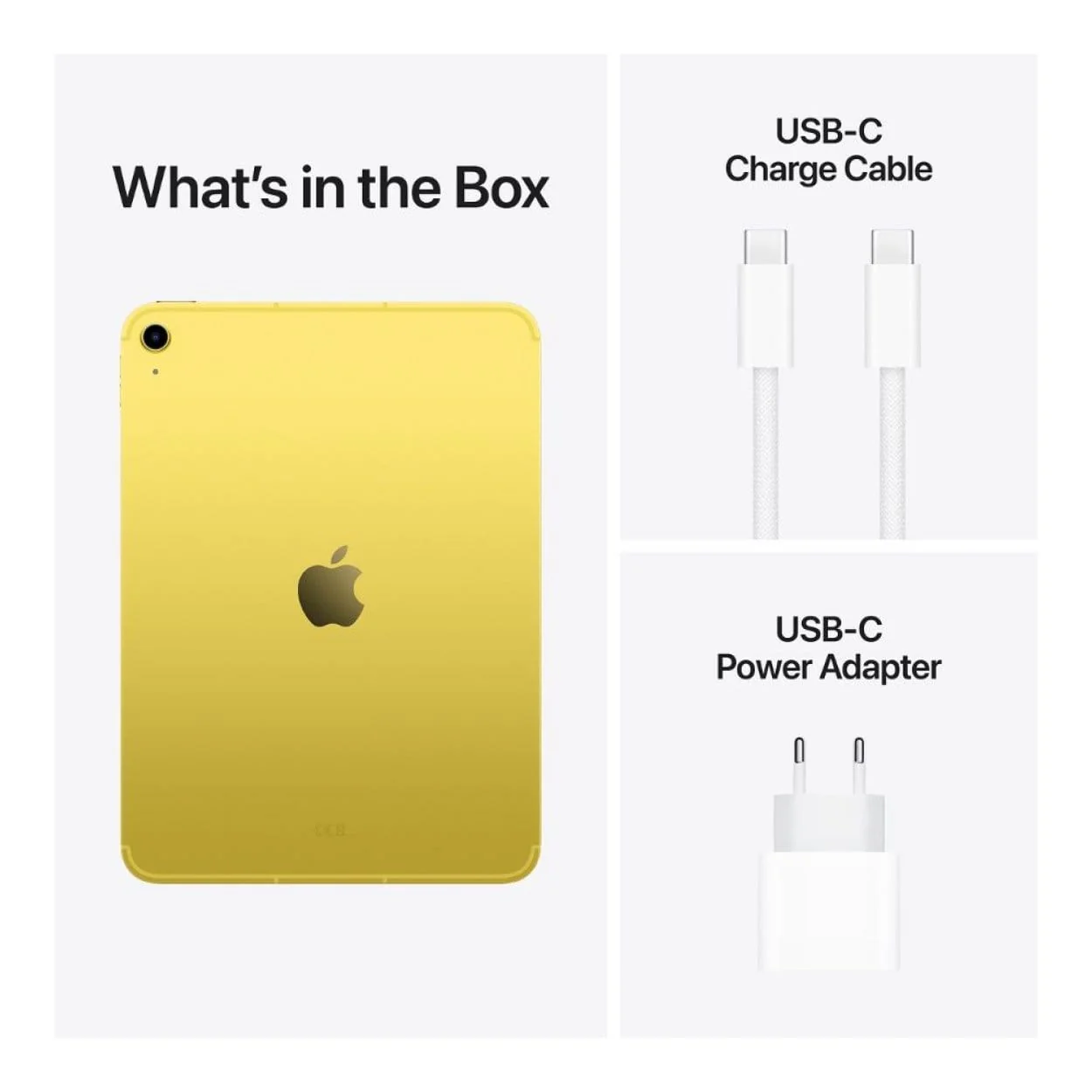 Apple iPad 11-inch Tablet - Apple A16 512GB ROM 8GB RAM Wi-Fi 5G iPadOS 18 Yellow MD7R4QA/A - Image 2