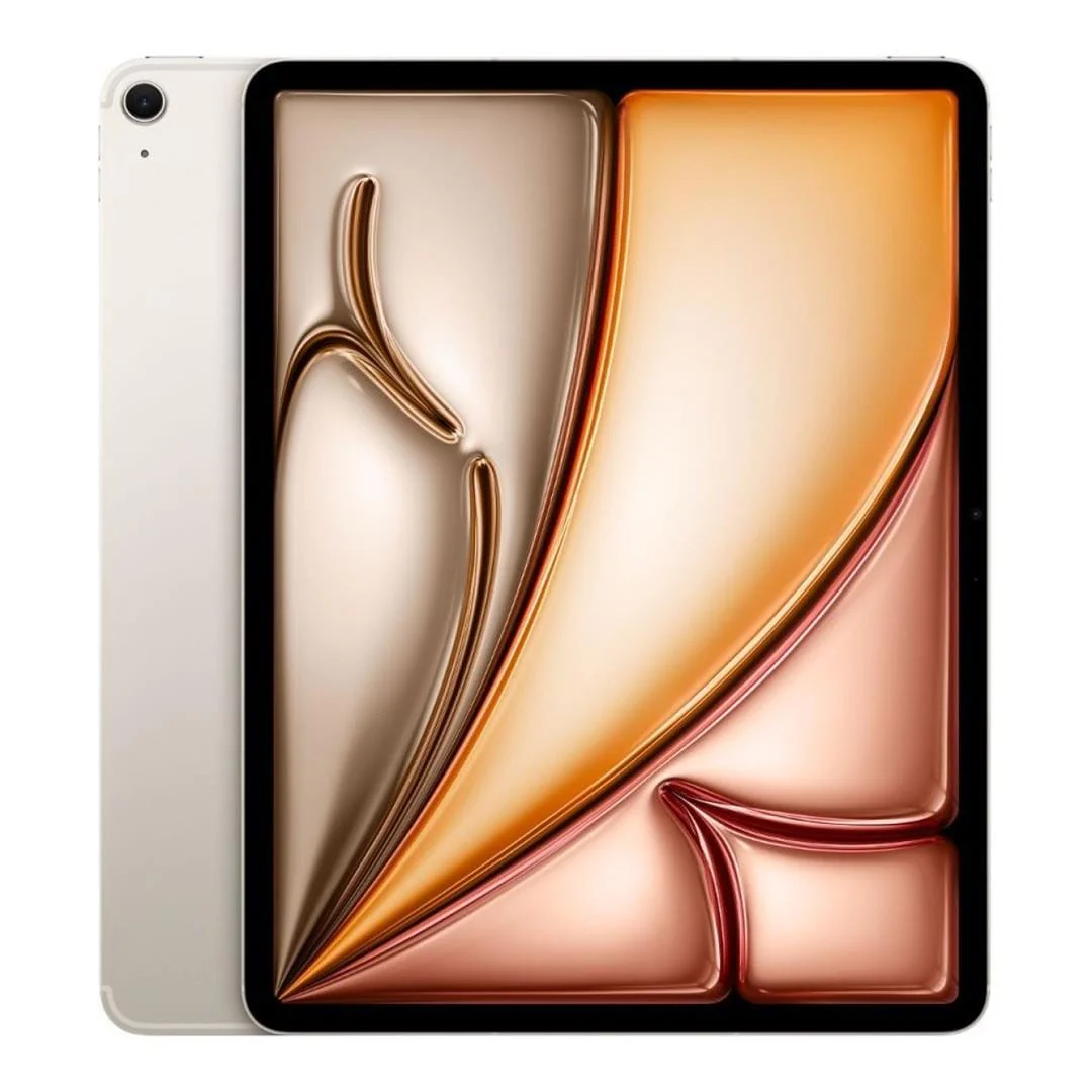 Apple iPad Air 13-inch Tablet - Apple M3 1TB ROM 8GB RAM Wi-Fi 5G iPadOS 18 Starlight