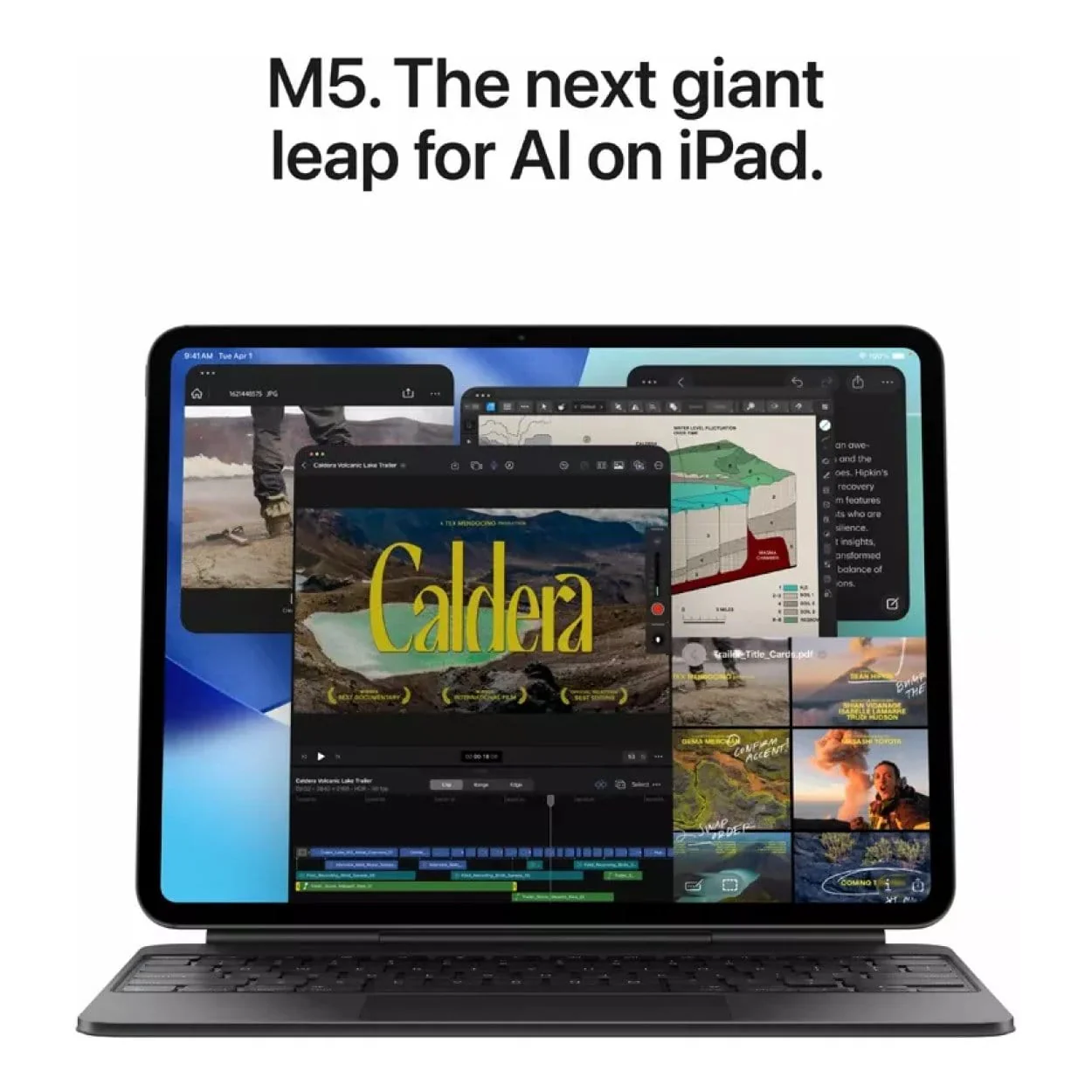 Apple iPad Pro 13-inch Tablet - Apple M5 256GB ROM 12GB RAM Wi-Fi 5G iPadOS 26 Space Black - Image 3