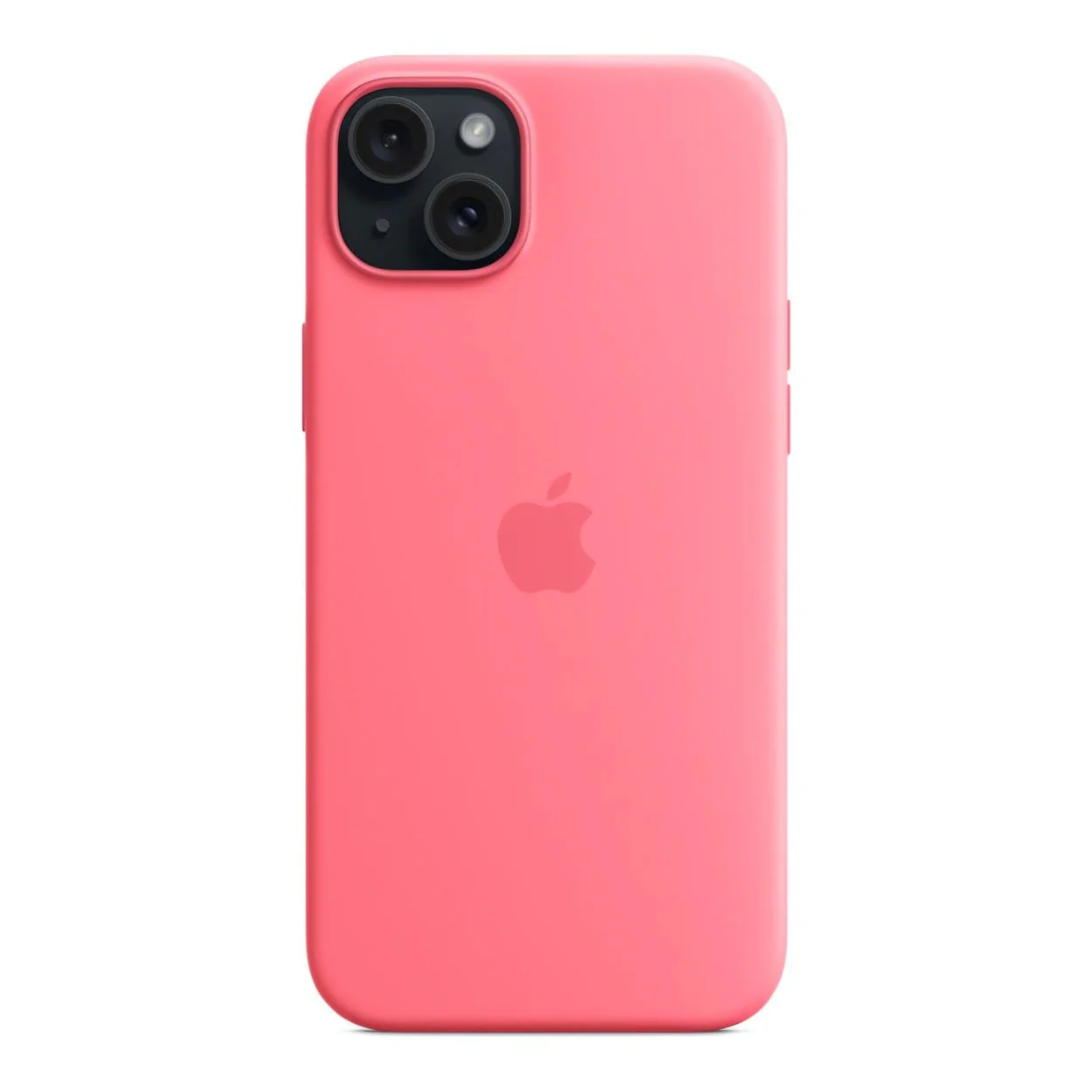 Apple iPhone 15 Pink Silicone Case with MagSafe Support - Image 4