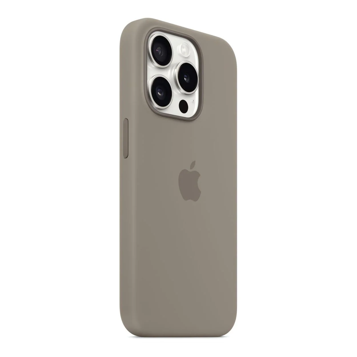 Apple iPhone 15 Pro Clay Silicone Case with MagSafe Support - Image 4
