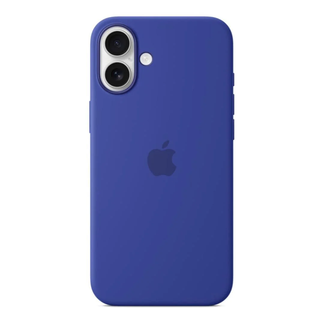 Apple iPhone 16 Plus Ultramarine Silicone Case with MagSafe Support