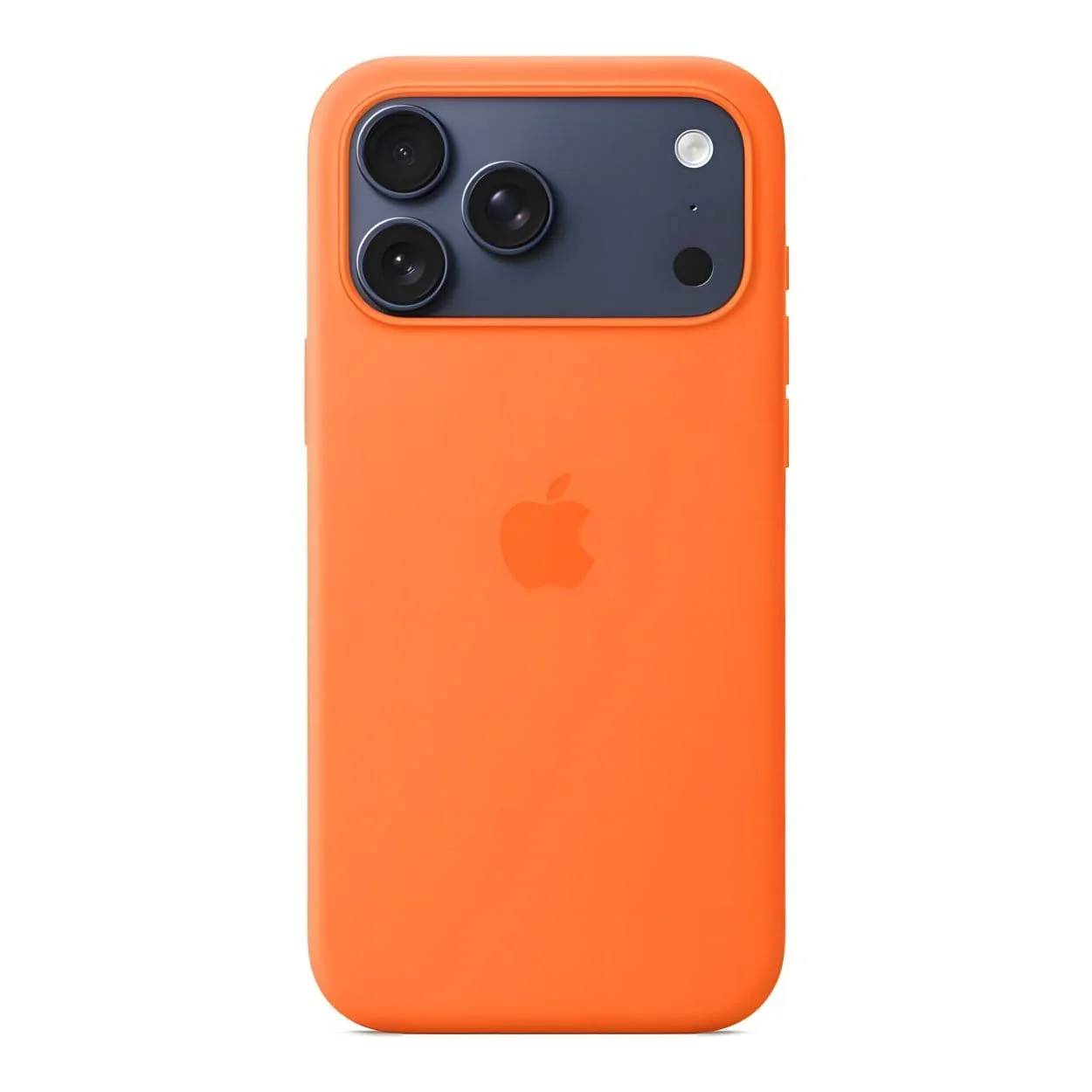 Apple iPhone 17 Pro Max Silicone Case with MagSafe Orange MGFL4ZM/A - Image 2
