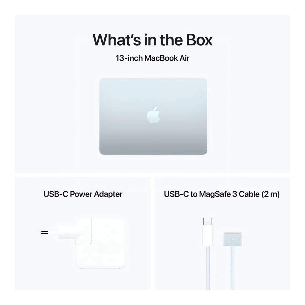 Apple MacBook Air 13.6-inch Retina Laptop - Apple M4 512GB SSD 16GB RAM macOS Sky Blue - Image 7