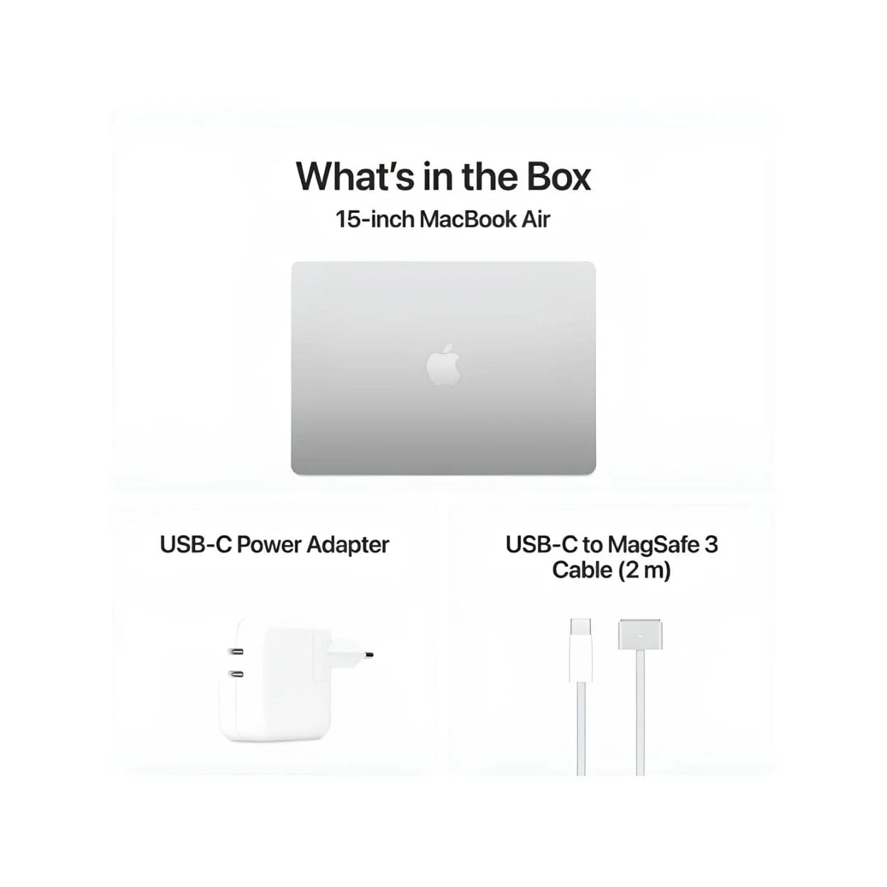 Apple MacBook Air 15.3-inch Retina Laptop - Apple M3 512GB SSD 24GB RAM Silver - Image 7