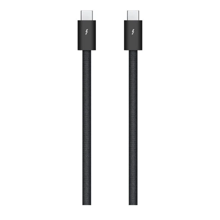 Apple Thunderbolt 4 Pro Braided Cable 1m Black MU883ZM/A - Image 2