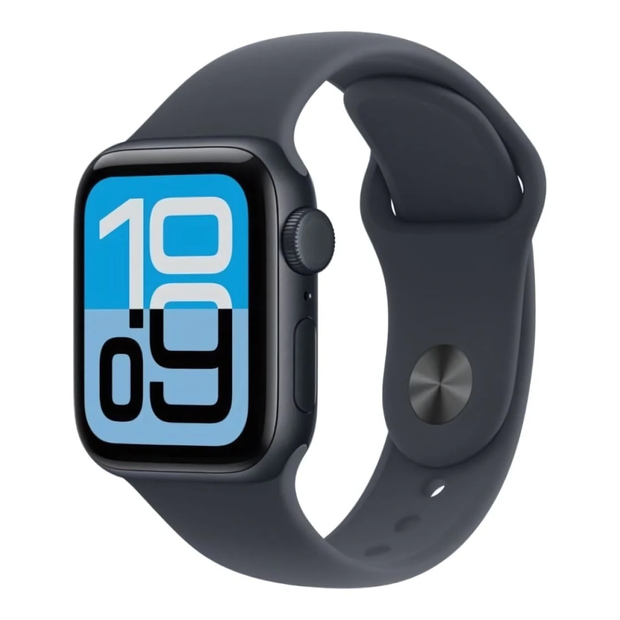 Apple Watch SE 3 GPS Cellular 40mm Midnight Aluminium Case with Midnight Sport Band S/M MEP94AF/A - Image 2