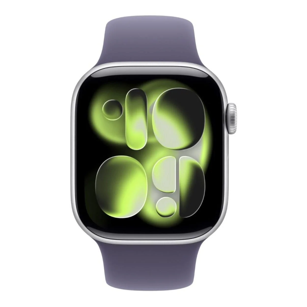 Apple Watch Series 11 GPS 42mm Silver Aluminium Case with Purple Fog Sport Band M/L MEU74AF/A - Image 2