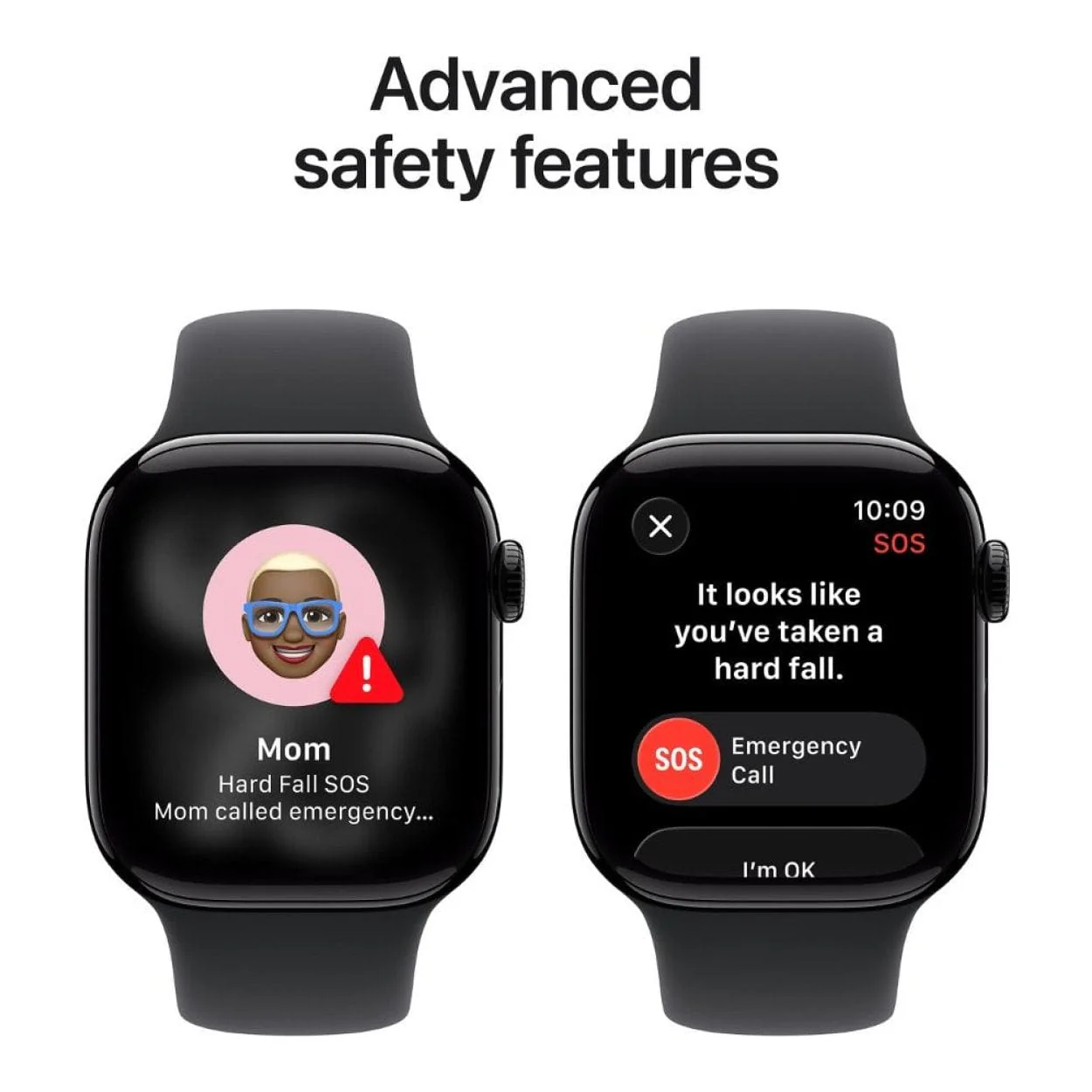 Apple Watch Series 11 GPS 46mm Jet Black Aluminium Case with Black Sport Band M/L MEUX4AF/A - Image 5