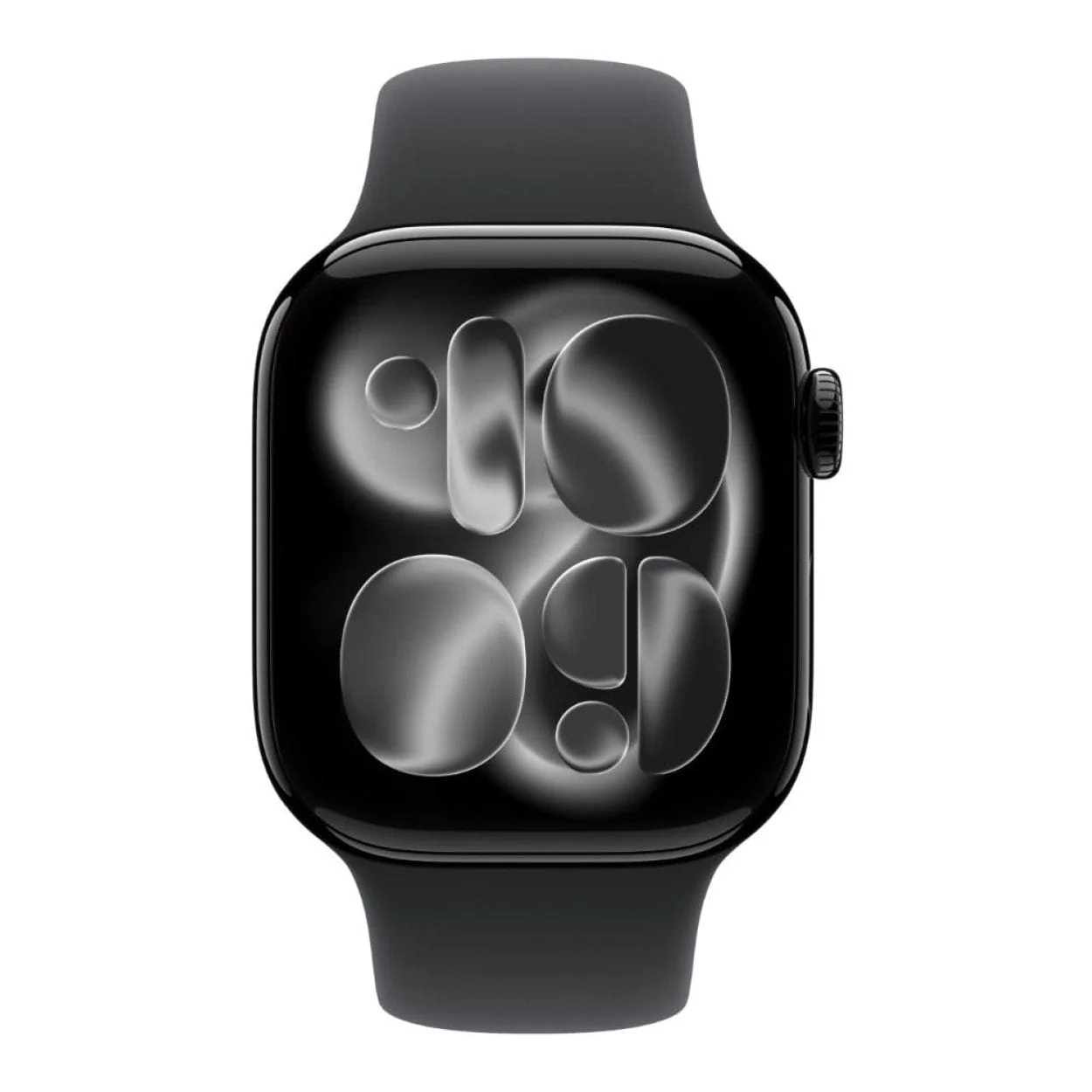 Apple Watch Series 11 GPS 46mm Jet Black Aluminium Case with Black Sport Band S/M MEUW4AF/A - Image 2