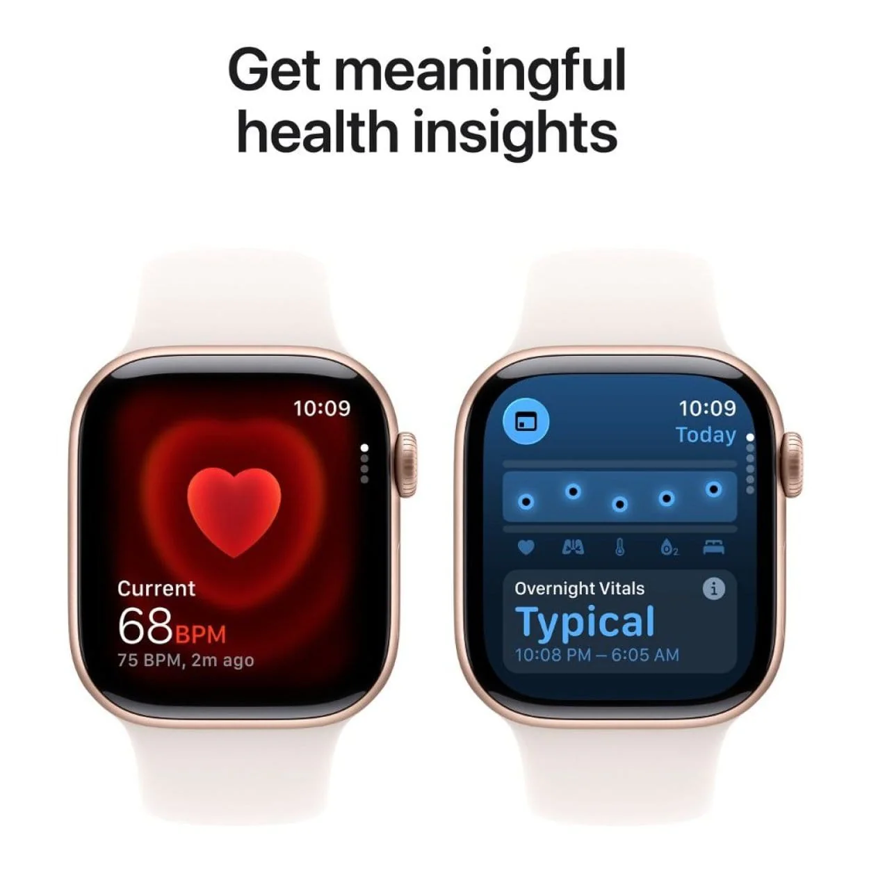 Apple Watch Series 11 GPS 46mm Rose Gold Aluminium Case with Light Blush Sport Band S/M MEV64AF/A - Image 4