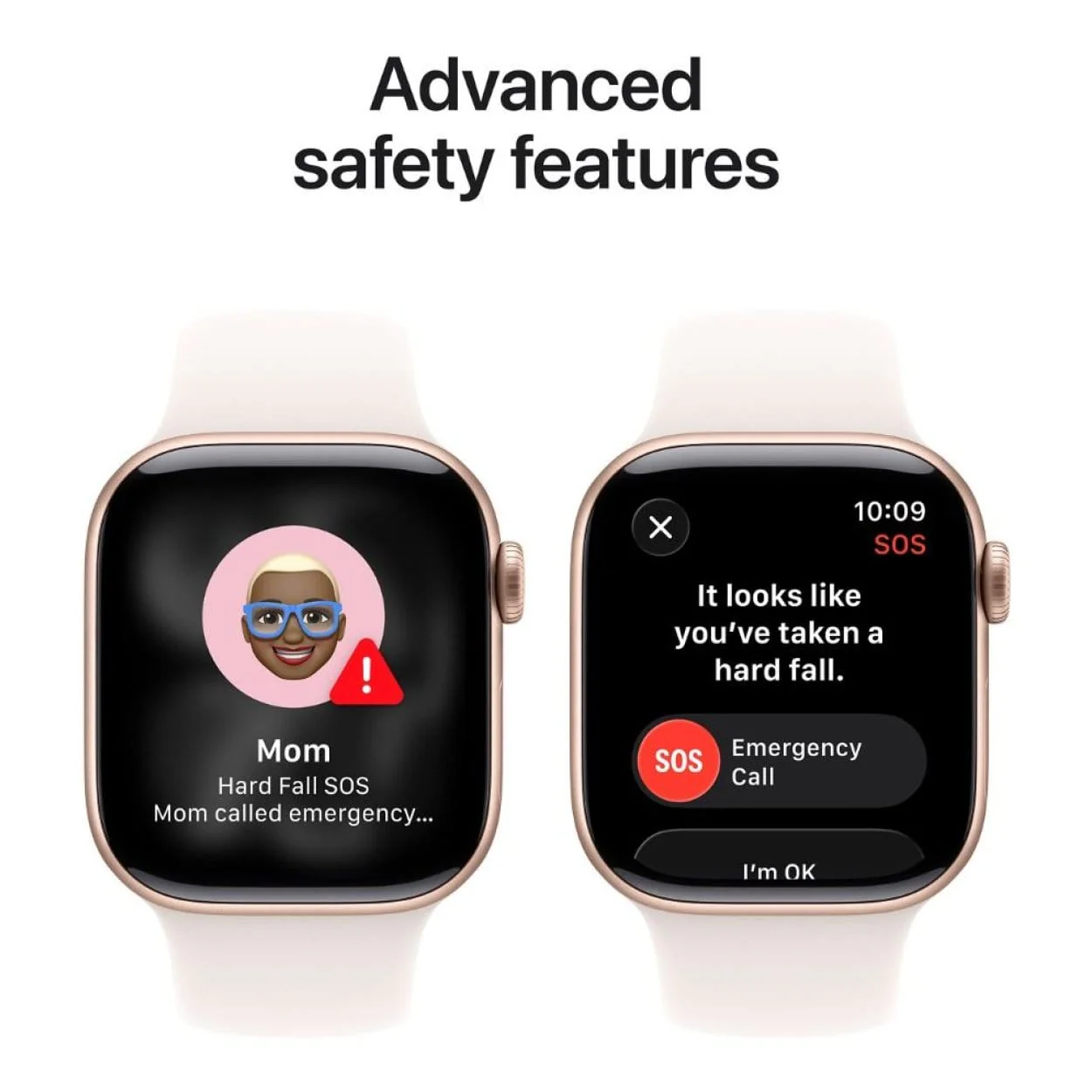 Apple Watch Series 11 GPS 46mm Rose Gold Aluminium Case with Light Blush Sport Band S/M MEV64AF/A - Image 5