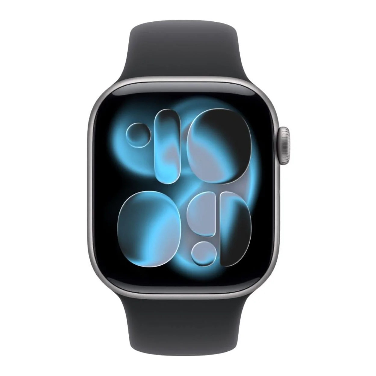 Apple Watch Series 11 GPS + Cellular 42mm Space Grey Aluminium Case with Black Sport Band M/L MF8C4AF/A - Image 2