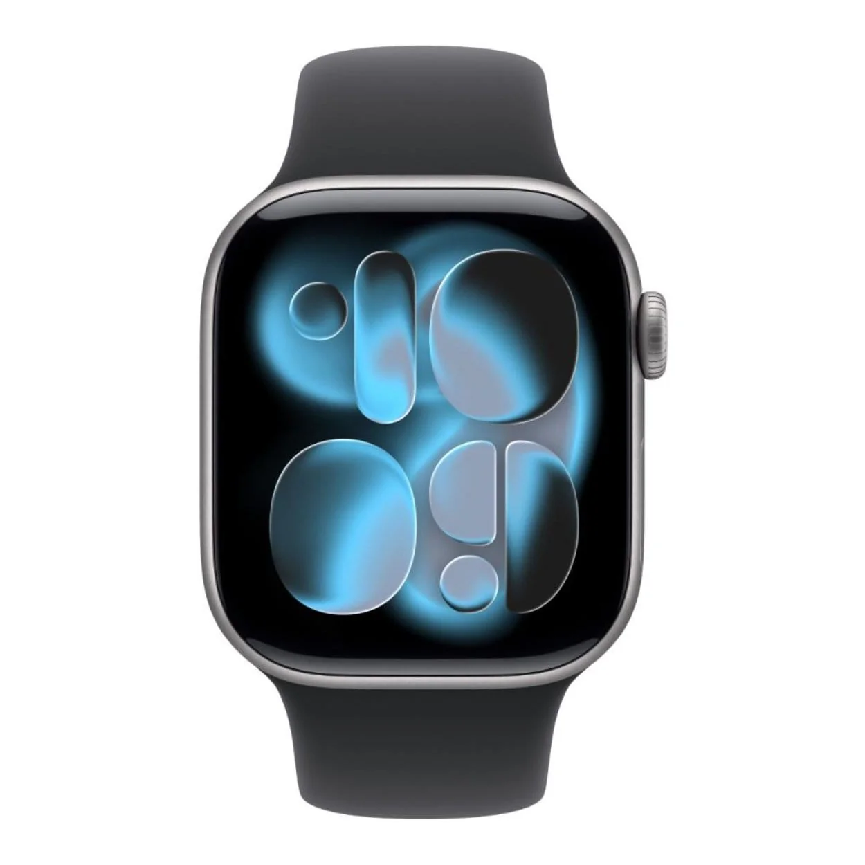Apple Watch Series 11 GPS + Cellular 46mm Space Grey Aluminium Case with Black Sport Band M/L - Image 2