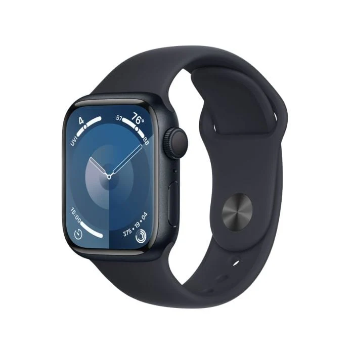 Apple Watch Series 9 GPS 45mm Midnight Aluminium Case with Midnight Sport Band MR9A3QR/A - Image 2