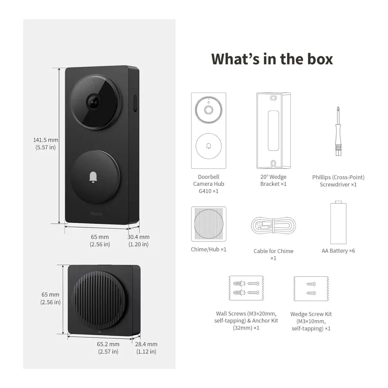 Aqara G4 HomeKit Video Doorbell Camera Hub CH-C09D - Image 2