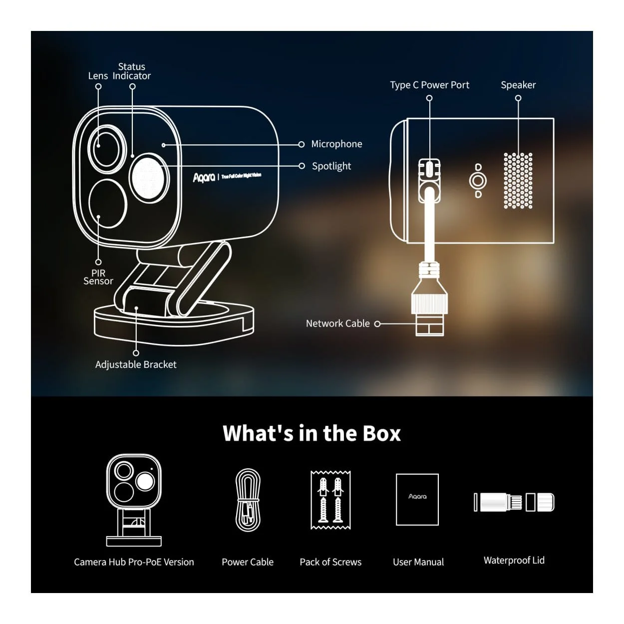 Aqara G5 Pro 32GB PoE Camera Hub White CH-C03D-W - Image 4