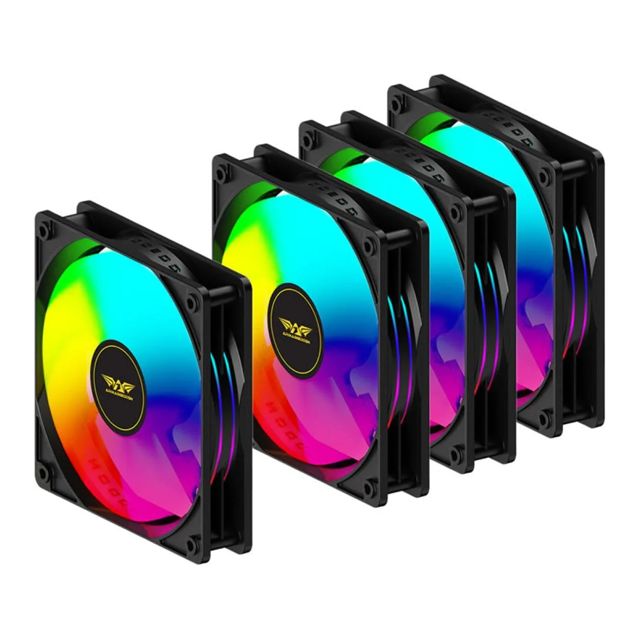 Armaggeddon ARGB Kit 6000 Pro Cooling 120mm Fan Kit Black ARGBKIT6000PROBLK - Image 4