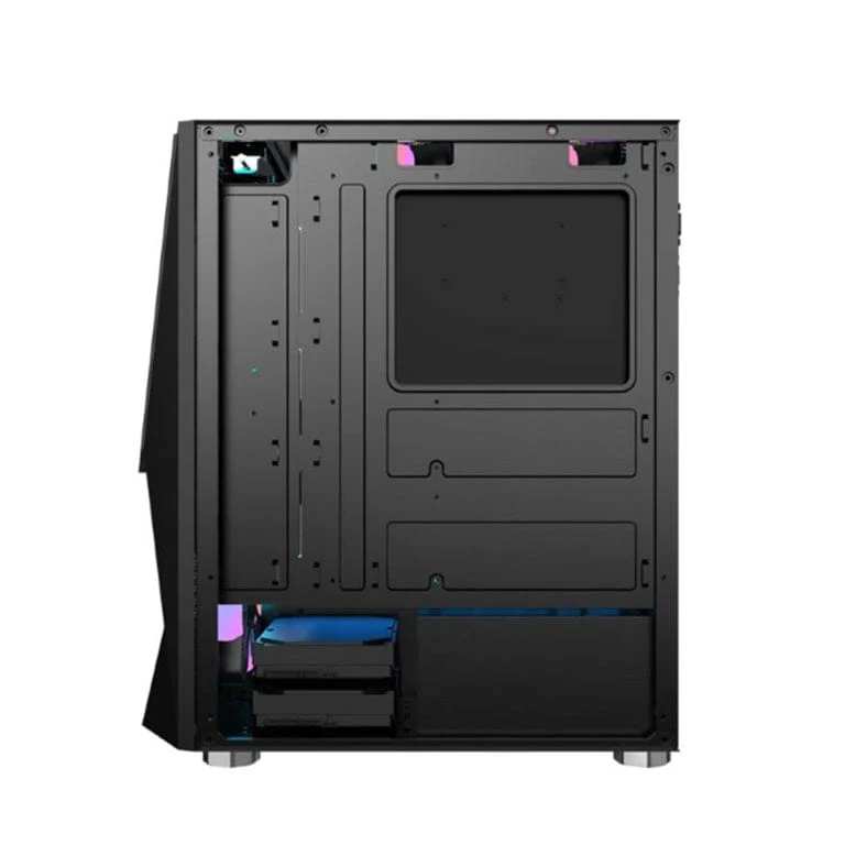 Armaggeddon Tritron 1 ATX Gaming PC Case with 3xARGB Fans Black TRITON1BLK - Image 4