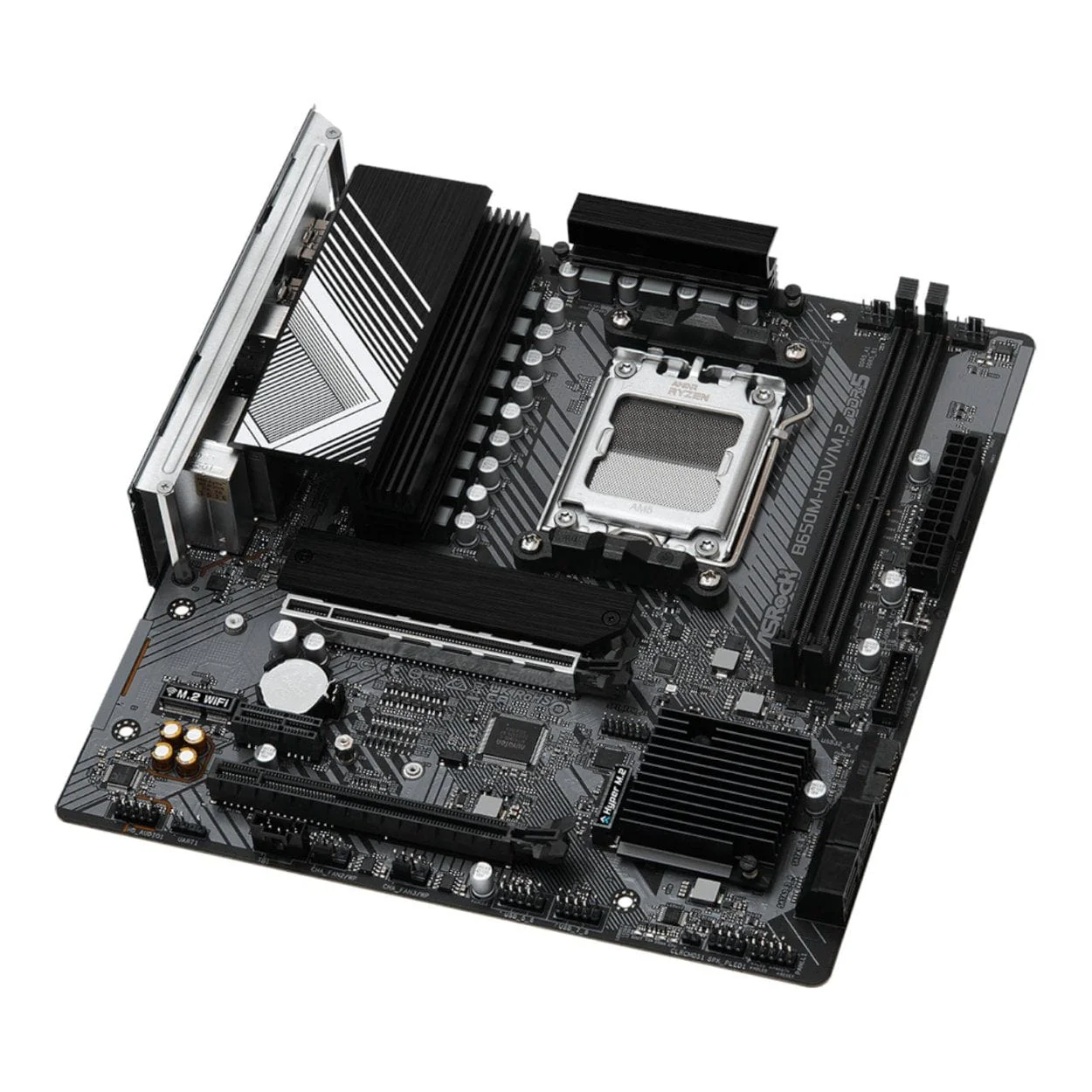 ASRock B650M-HDV M.2 AMD Socket AM5 micro ATX Motherboard - Image 3
