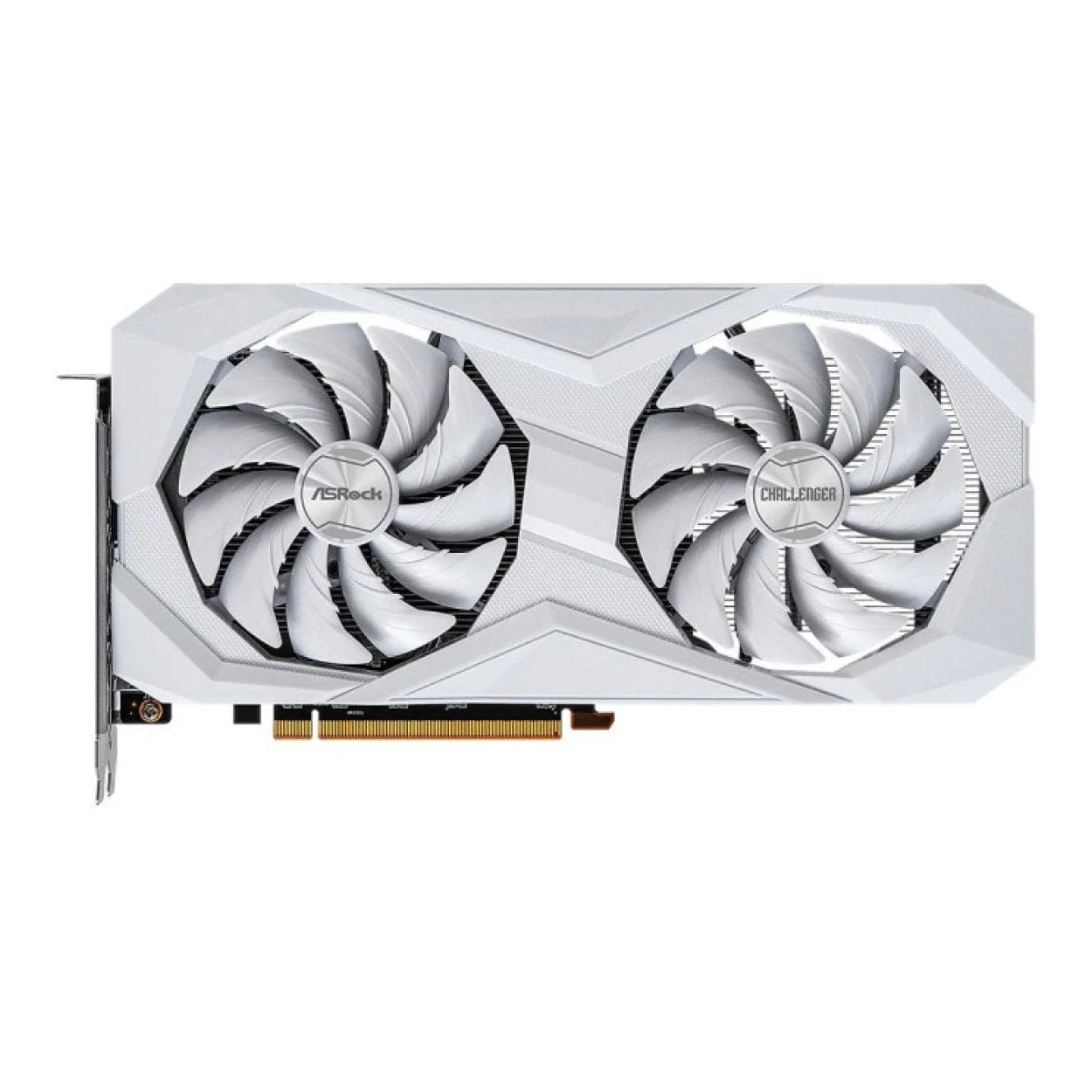 Asrock Challenger AMD Radeon RX 6600 8GB GDDR6 Graphics Card White 90-GA4UZZ-00UANF - Image 2