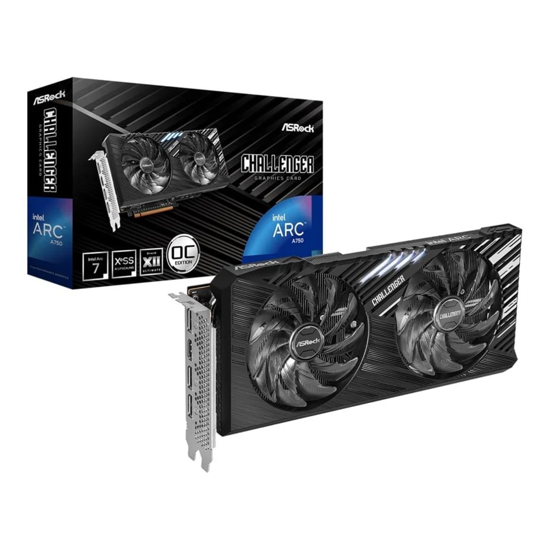Asrock Challenger RX6600 CLD 8G AMD Radeon RX 6600 8GB GDDR6 Graphics Card 90-GA2RZZ-00UANF