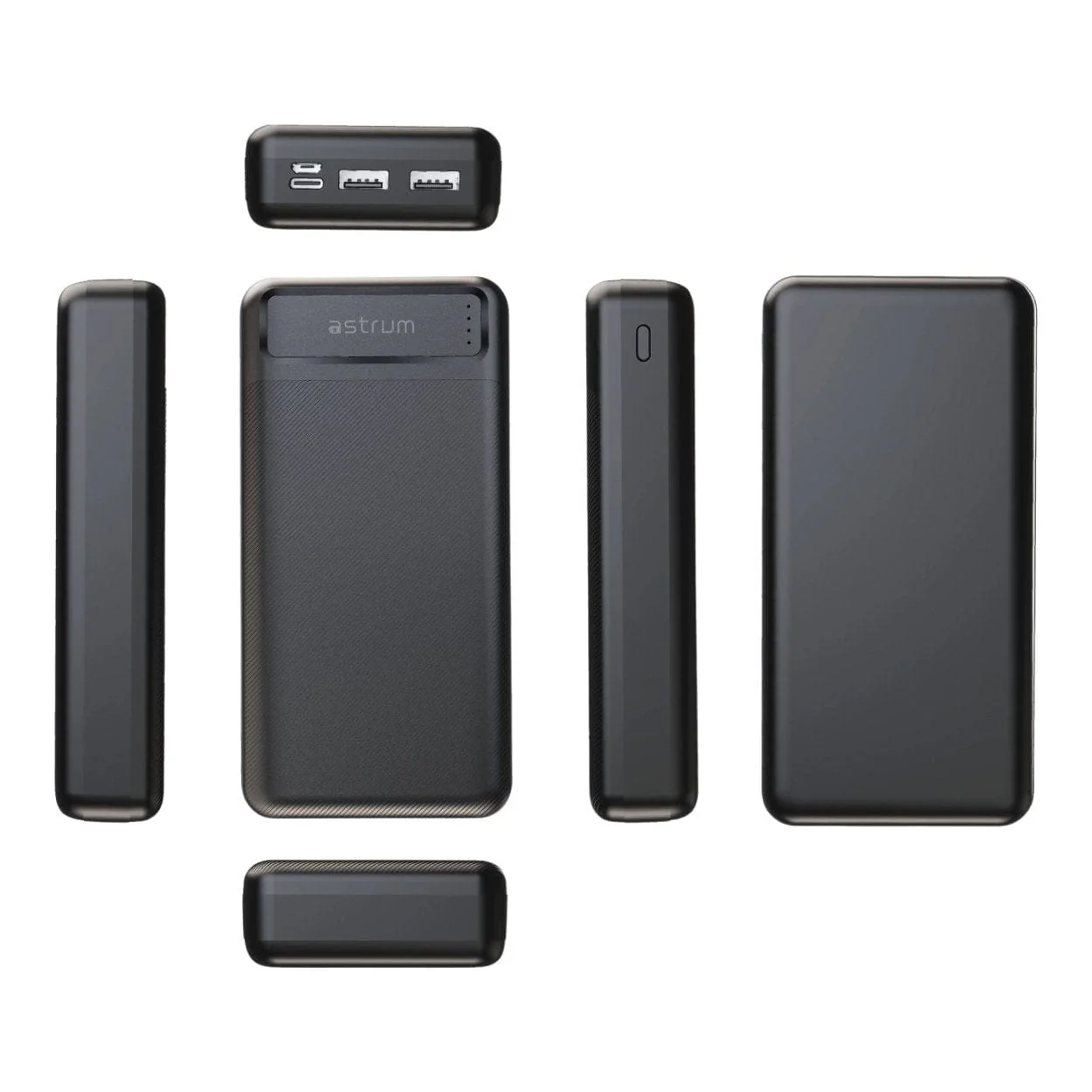 Astrum PB20K 20000mAh USB-A Power Bank Black APB20KB - Image 7