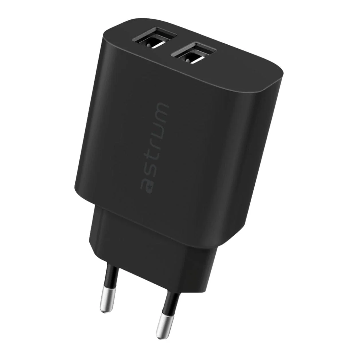 Astrum WATZ12D 12W 2xUSB-A Wall Charger ACHW12DBE - Image 2