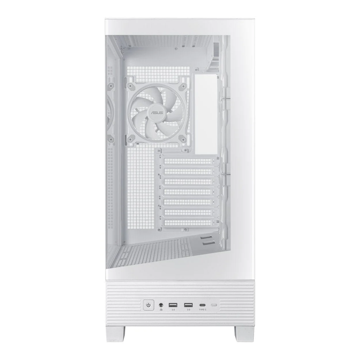 ASUS A31 Plus TG ARGB White Midi Tower PC Case 90DC00R3-B19000 - Image 3
