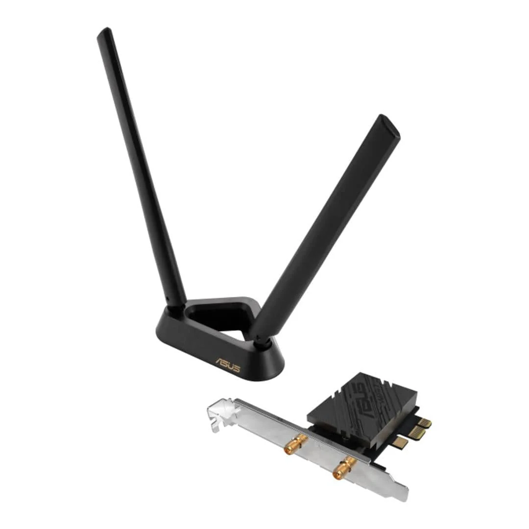 ASUS PCE-BE92BT Wi-Fi 7 BE9400 Tri-band PCIe Network Card 90IG08U0-MO0B00