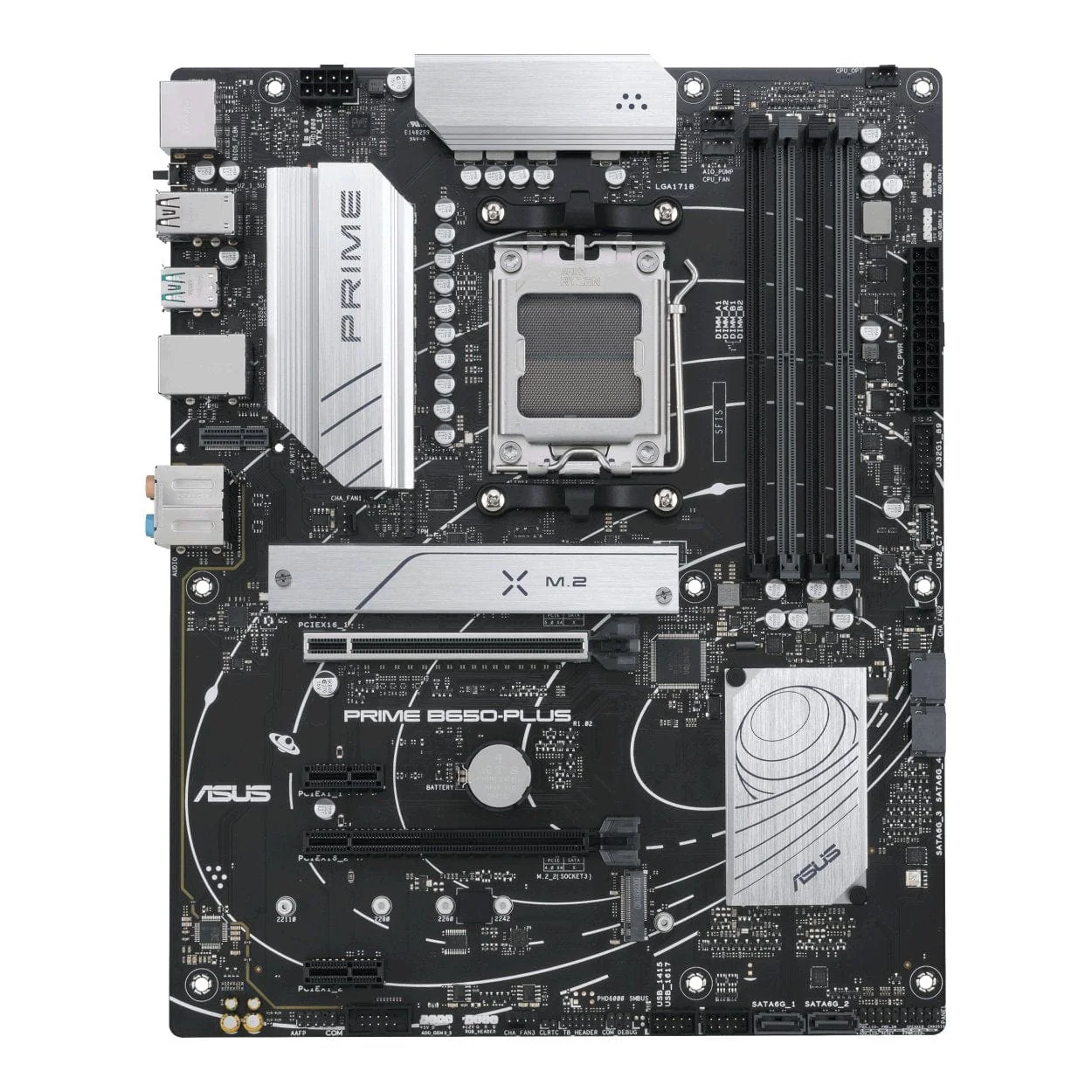 ASUS Prime B650-PLUS AMD Socket AM5 ATX Motherboard 90MB1BS0-M0EAY0 - Image 2