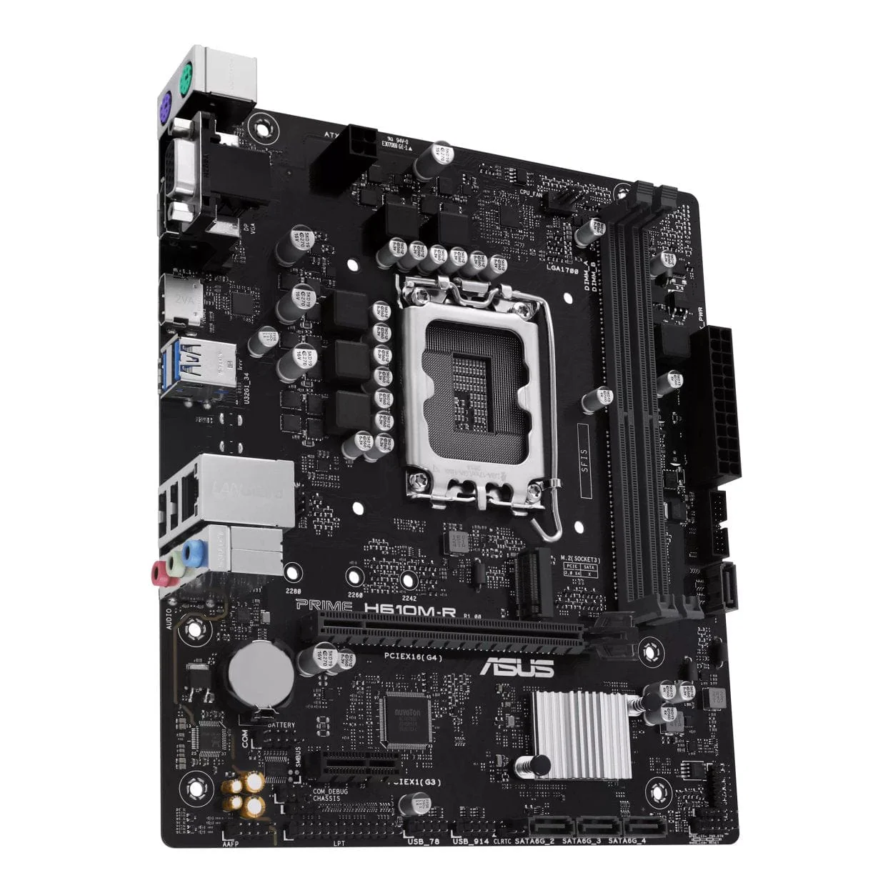 ASUS Prime H610M-R-SI Intel LGA 1700 micro ATX Motherboard 90MB1GL0-M0ECY0 - Image 4