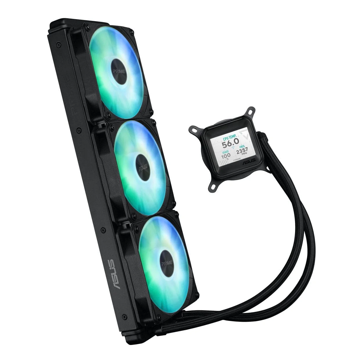 ASUS Prime LC 360 ARGB LCD CPU AiO Liquid Cooler - Image 3