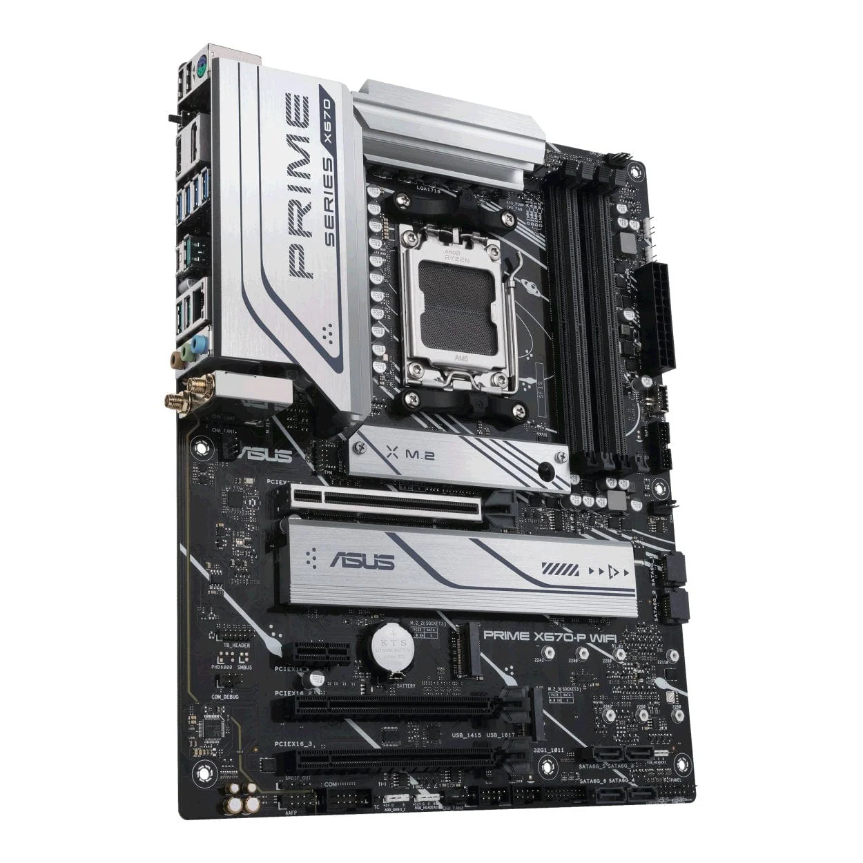 ASUS Prime X670-P Wi-Fi AMD Socket AM5 ATX Motherboard 90MB1BV0-M0EAY0 - Image 3
