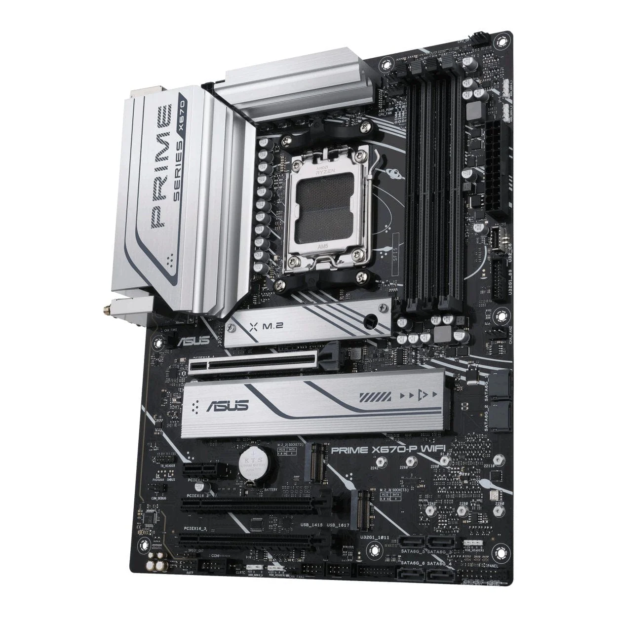 ASUS Prime X670-P Wi-Fi AMD Socket AM5 ATX Motherboard 90MB1BV0-M0EAY0 - Image 4