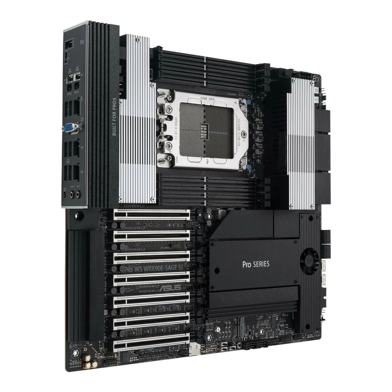 ASUS Pro WS WRX90E-SAGE SE AMD Socket sTR5 EEB Motherboard 90MB1FW0-M0EAY0 - Image 3