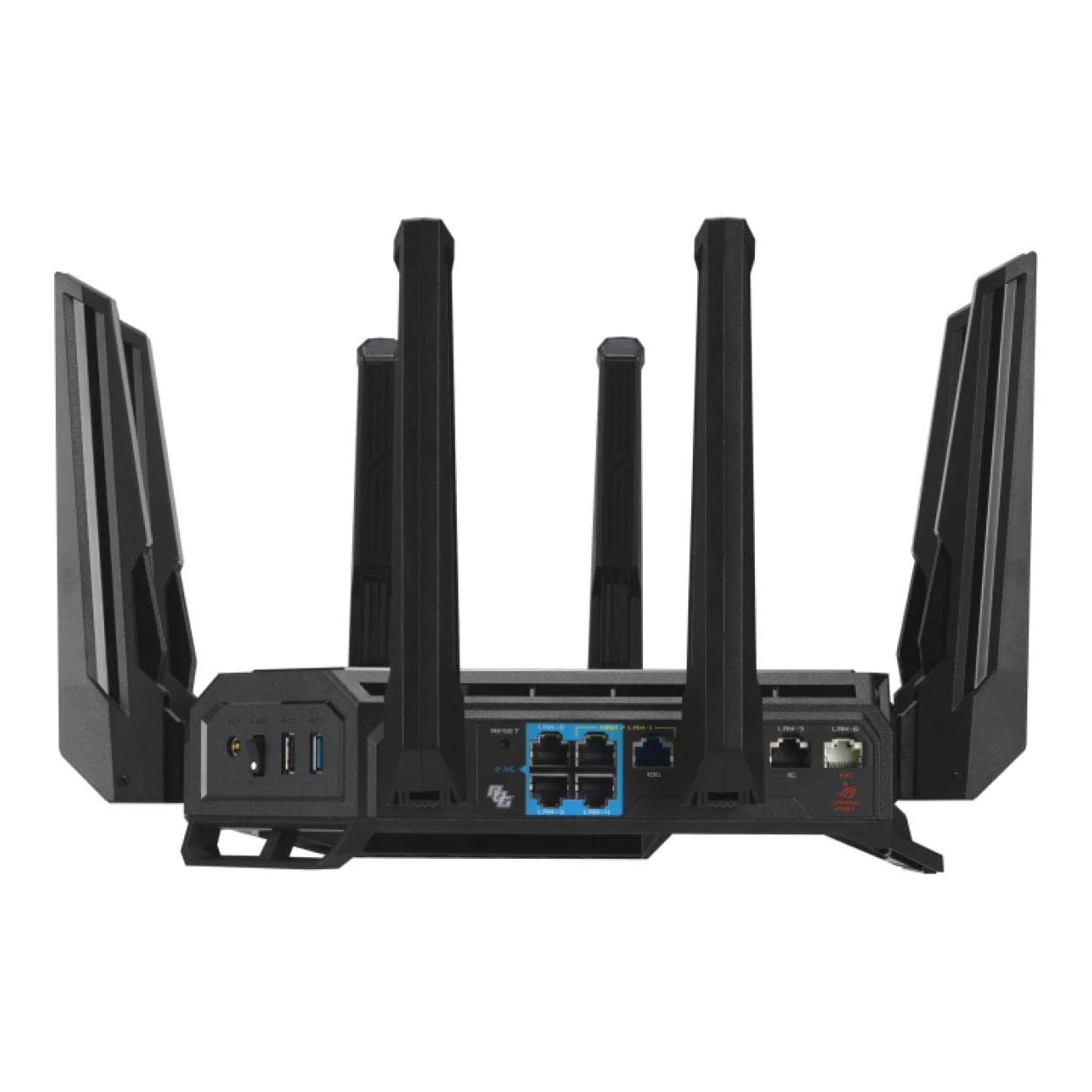 ASUS ROG Rapture GT-BE19000 Wireless Router - Tri-band 2.4GHz 5GHz and 6GHz Multi-Gigabit Ethernet 90IG0850-MO9A0V - Image 2