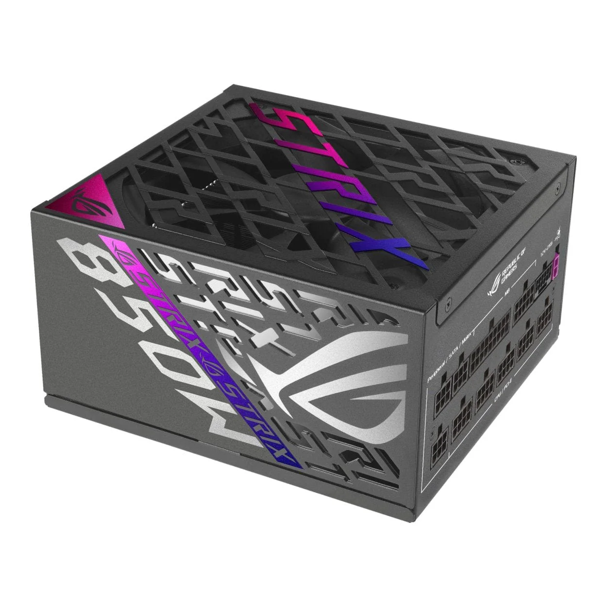 ASUS ROG Strix 850W 80 Plus Platinum Fully Modular Black ATX 3.1 Power Supply 90YE00W2-B0NA00 - Image 2