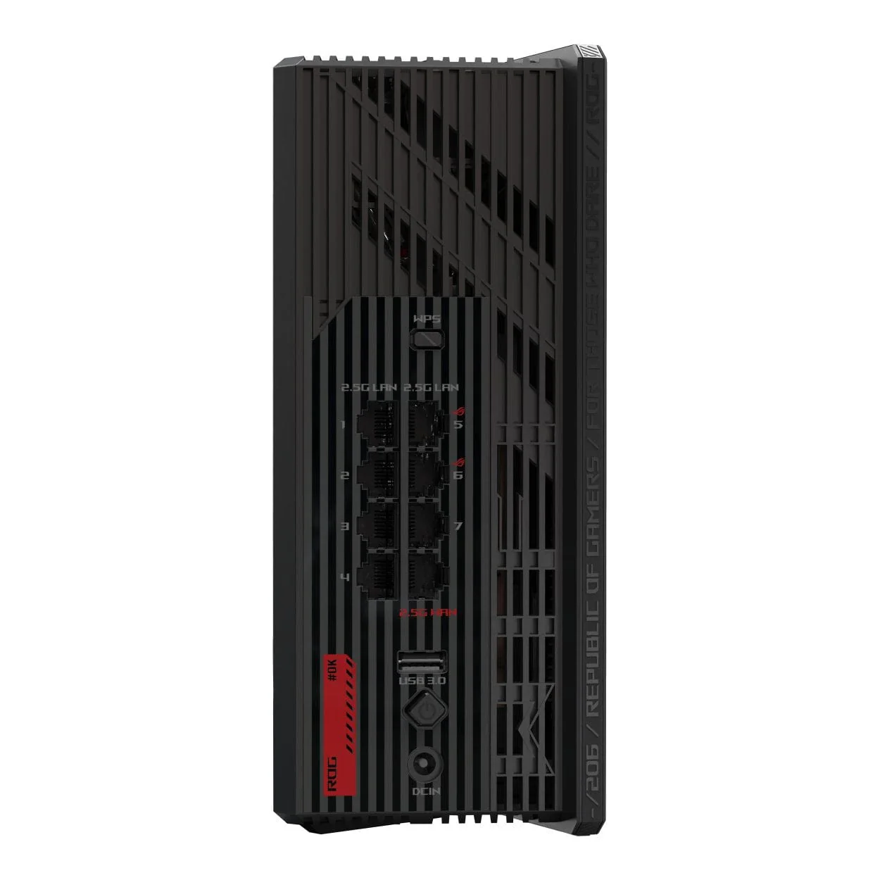 ASUS ROG Strix GS-BE18000 Wireless Router - Tri-band 2.4GHz 5GHz and 6GHz Gigabit Ethernet Black - Image 4