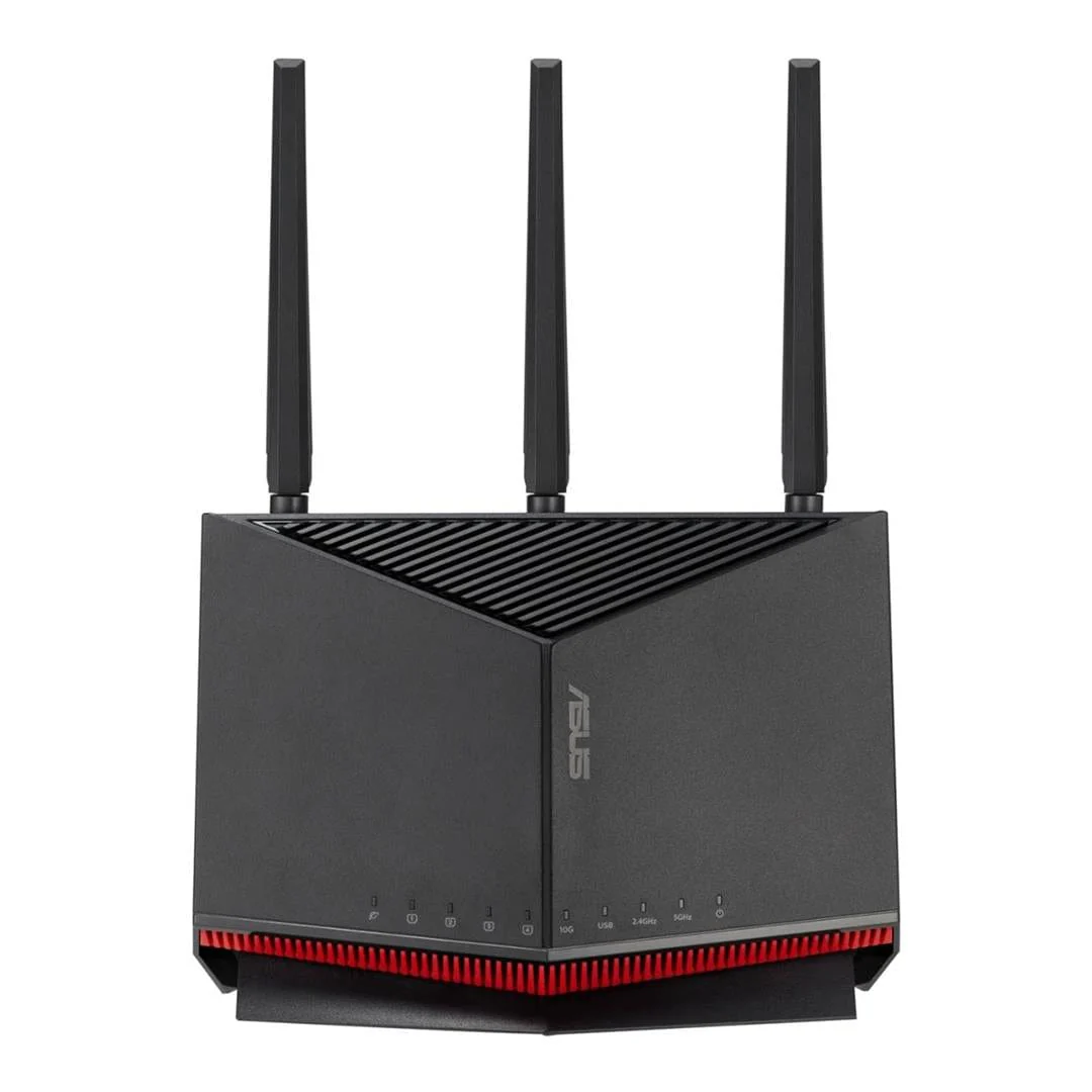 ASUS RT-BE86U Wireless Router - Dual-band 2.4GHz and 5GHz Gigabit Ethernet 90IG08W0-MO9A0V
