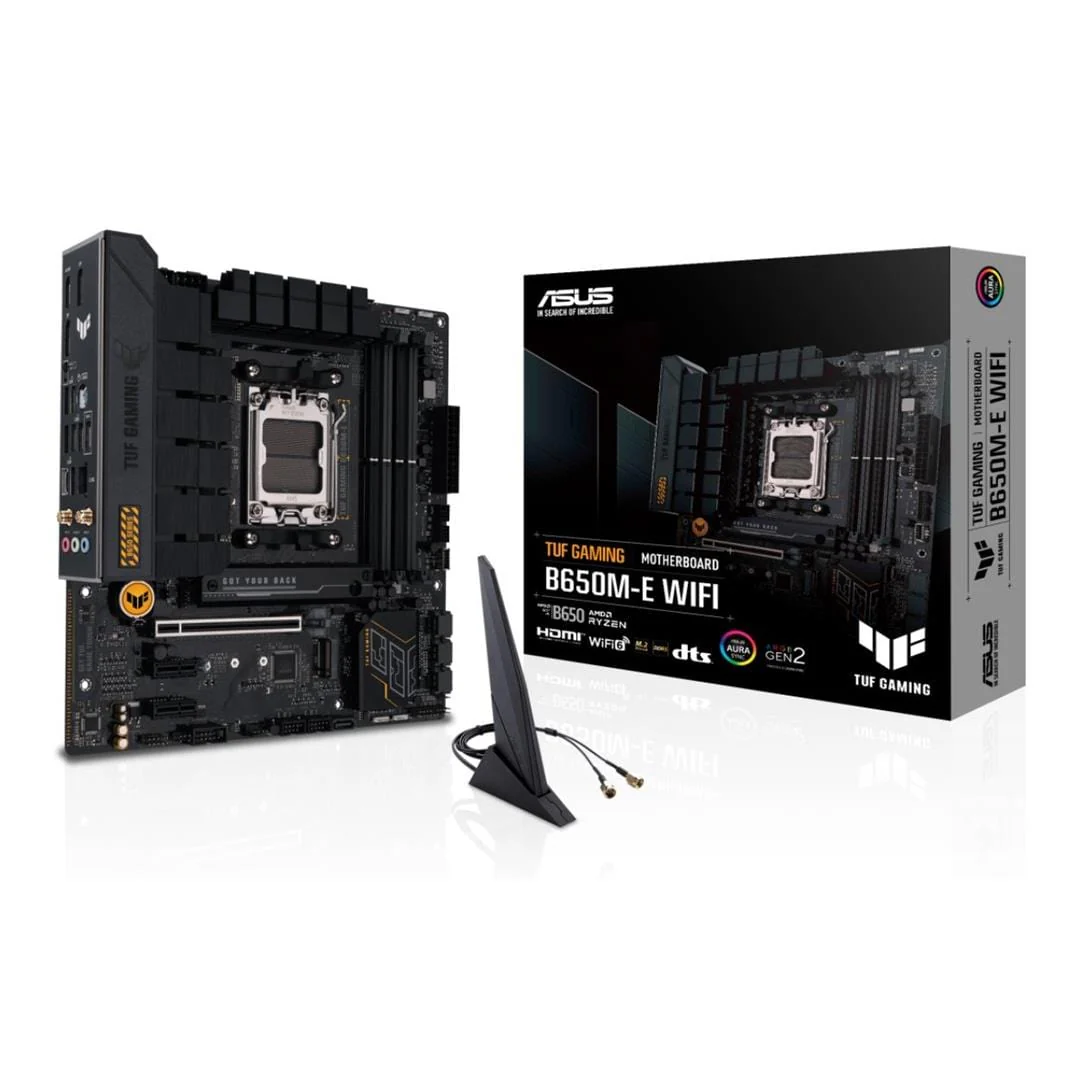 ASUS TUF Gaming B650M-E Wi-Fi AMD Socket AM5 m-ATX Motherboard 90MB1FV0-M0EAY0