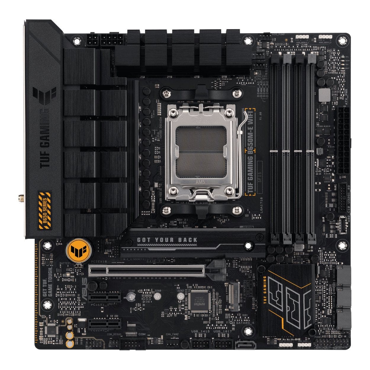ASUS TUF Gaming B650M-E Wi-Fi AMD Socket AM5 m-ATX Motherboard 90MB1FV0-M0EAY0 - Image 2