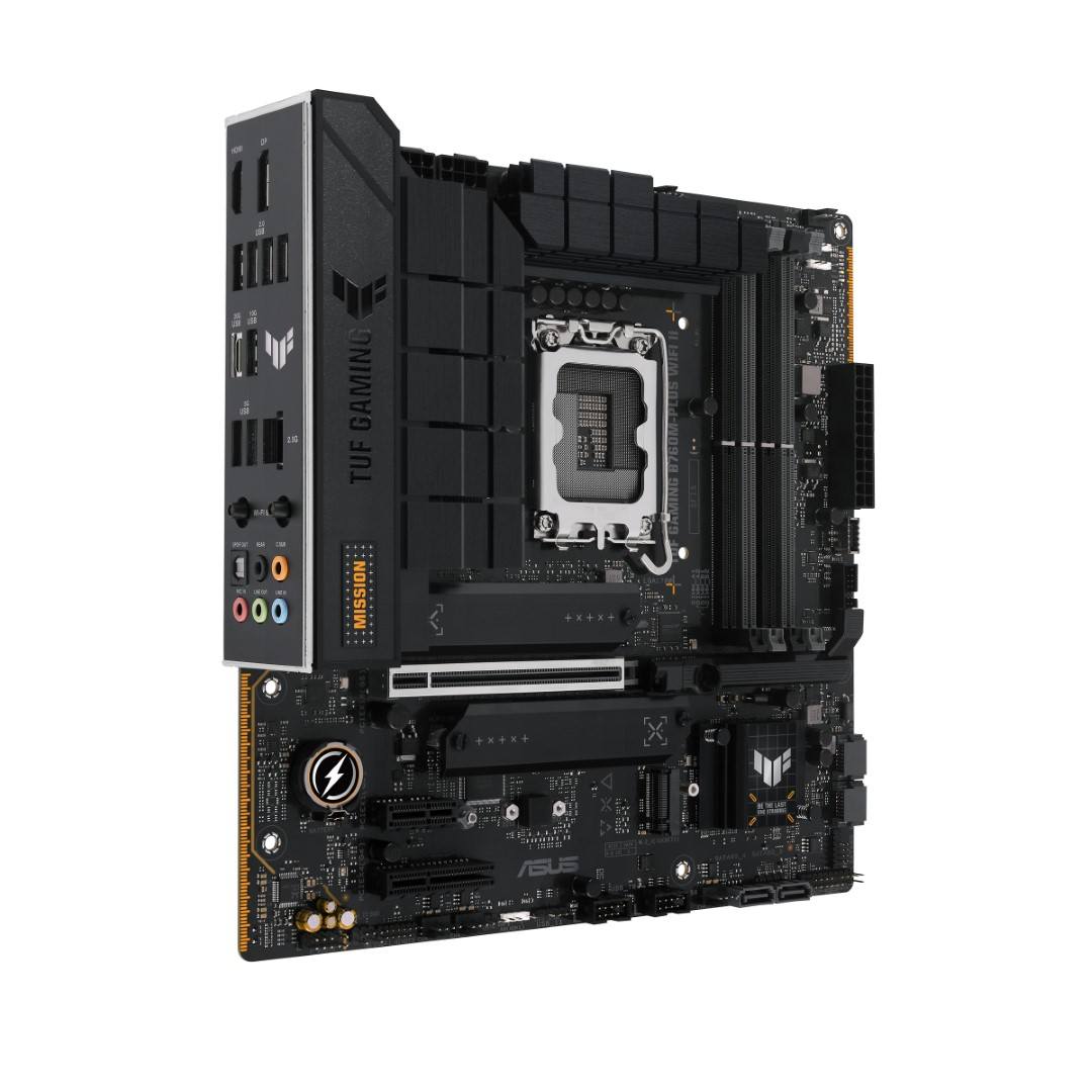 ASUS TUF Gaming B760M-PLUS WIFI II Intel LGA 1700 micro ATX Motherboard 90MB1HE0-M0EAY0 - Image 3
