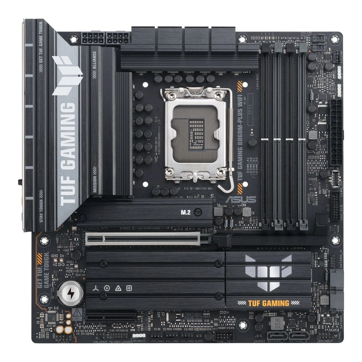 ASUS TUF Gaming B860M-PLUS WIFI Intel LGA 1851 micro ATX Motherboard 90MB1JV0-M0EAY0 - Image 3